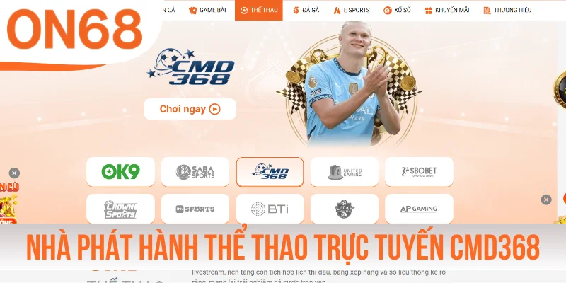 Nhà phát hành thể thao trực tuyến CMD368