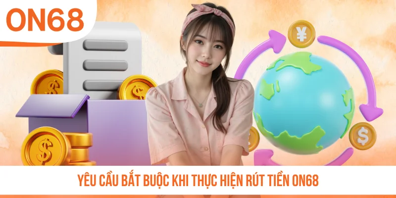 Yêu cầu bắt buộc khi thực hiện rút tiền ON68